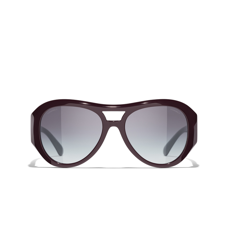 Solaires pilote CHANEL 1461S6 burgundy