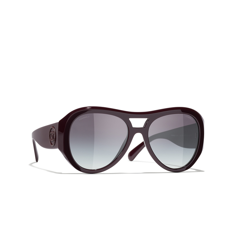 Solaires pilote CHANEL 1461S6 burgundy