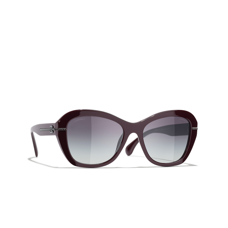 CHANEL butterfly Sunglasses 1461S6 burgundy