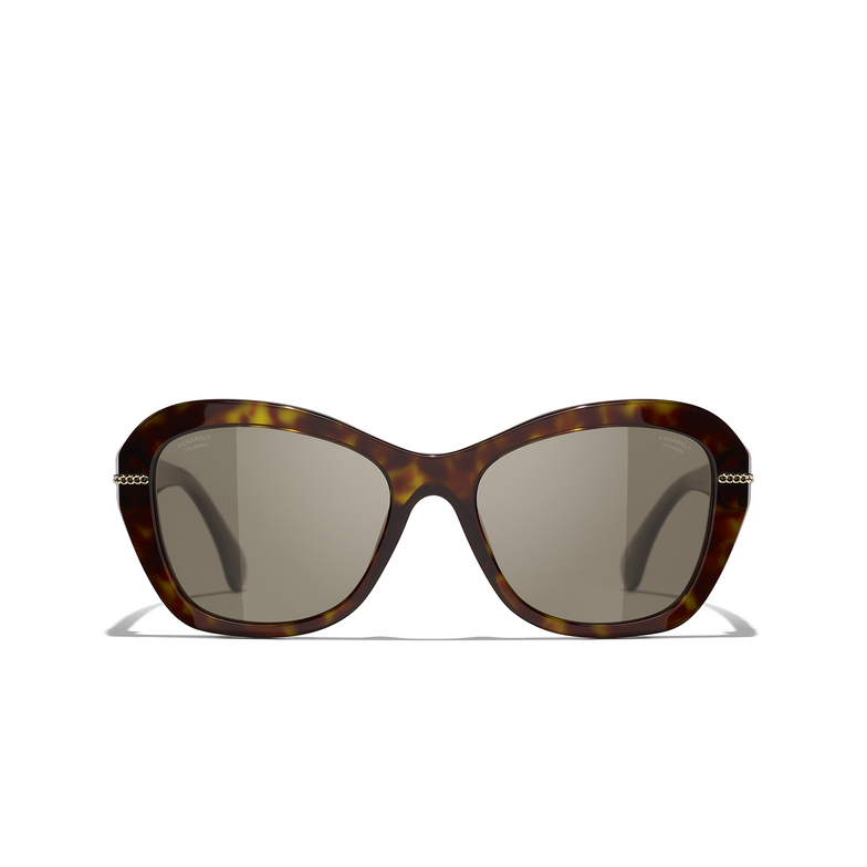 CHANEL butterfly Sunglasses C71483 dark tortoise