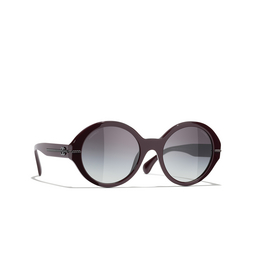 CHANEL runde sonnenbrille 1461S6 burgundy