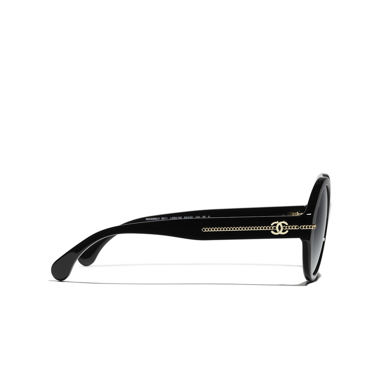 CHANEL round Sunglasses C622S8 black