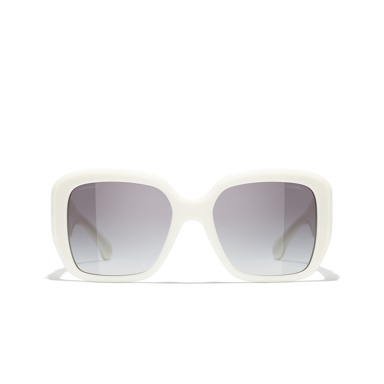 CHANEL square Sunglasses 1255S6 white