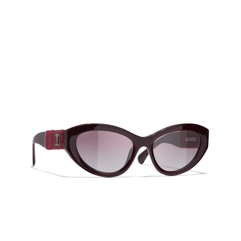Gafas de sol ojo de gato CHANEL 1461S1 burgundy