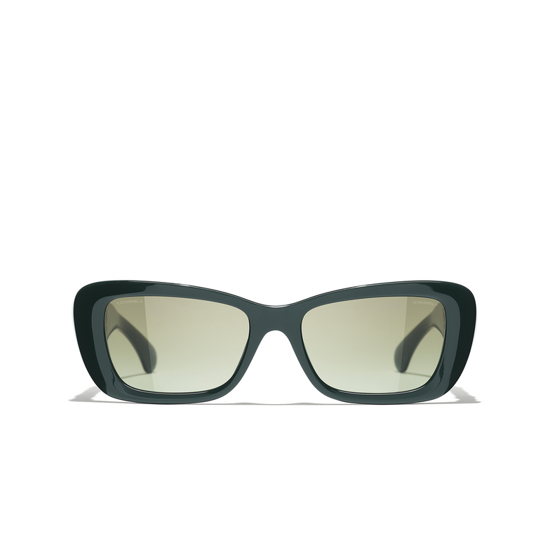 Solaires rectangles CHANEL 1459S3 dark green