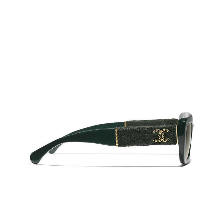Solaires rectangles CHANEL 1459S3 dark green