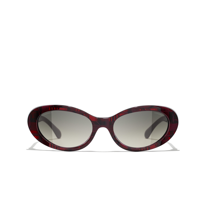 Solaires ovales CHANEL 166571 red