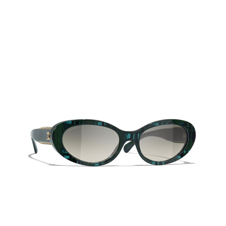 Solaires ovales CHANEL 166671 green