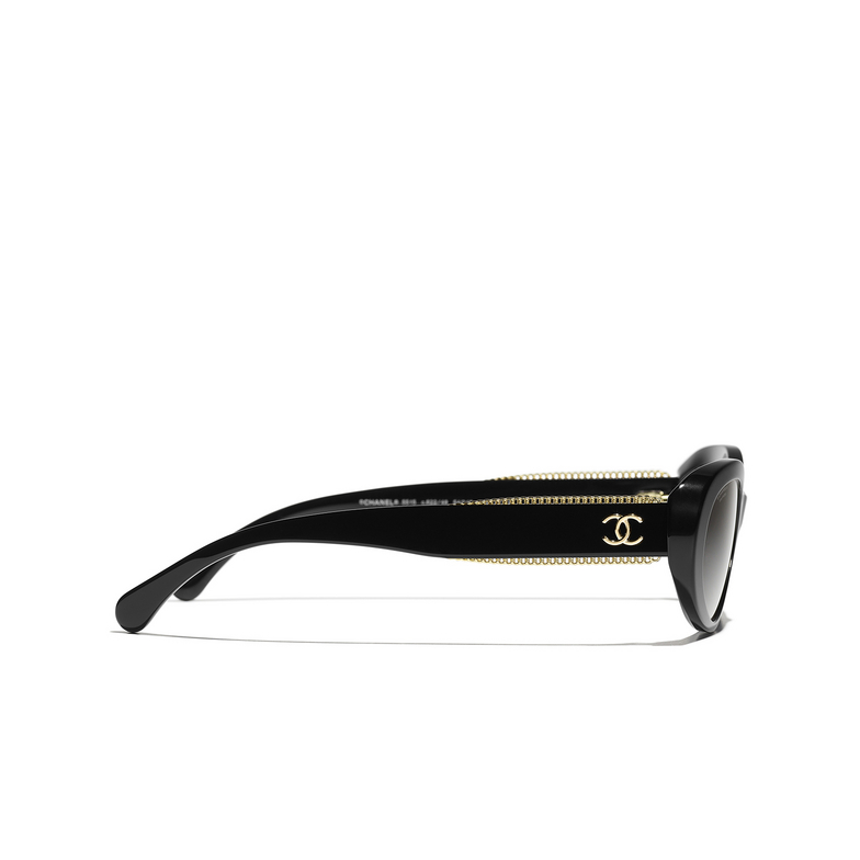 CHANEL ovale sonnenbrille C62248 black