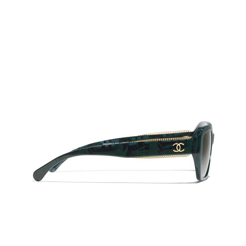 CHANEL butterfly Sunglasses 166671 green