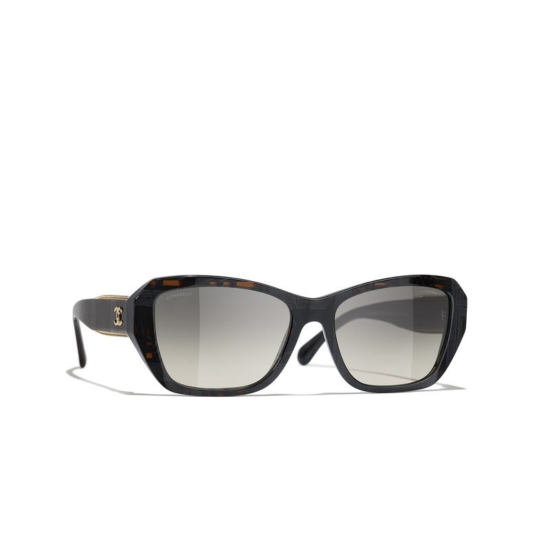 CHANEL Schmetterlingsförmige sonnenbrille 166771 black