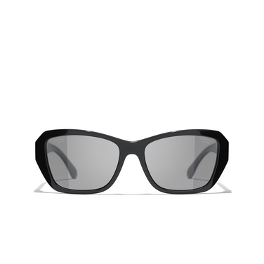 CHANEL butterfly Sunglasses C62248 black - front view