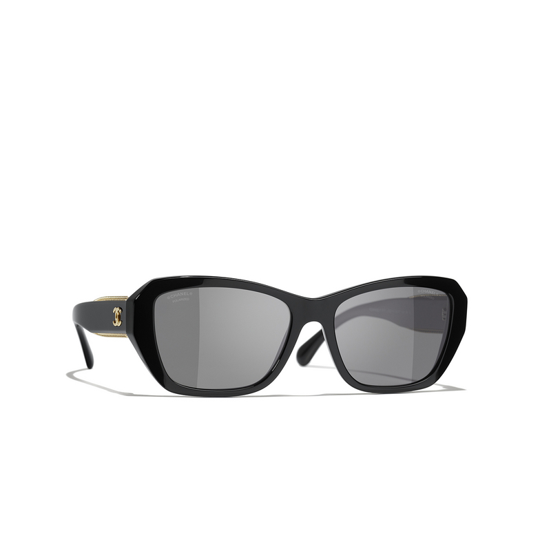 CHANEL butterfly Sunglasses C62248 black
