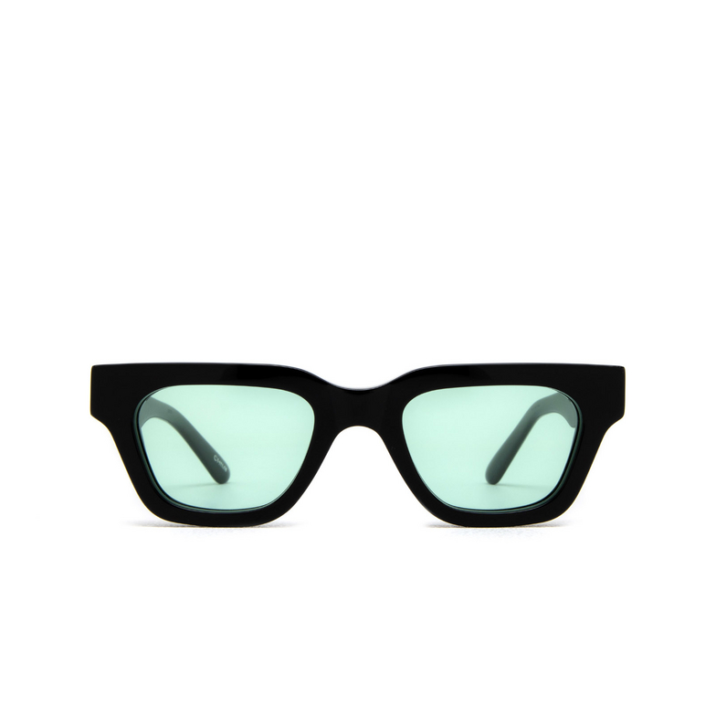 Chimi 11 Sunglasses BLACK - LAB TEAL GREEN solid black - 1/4
