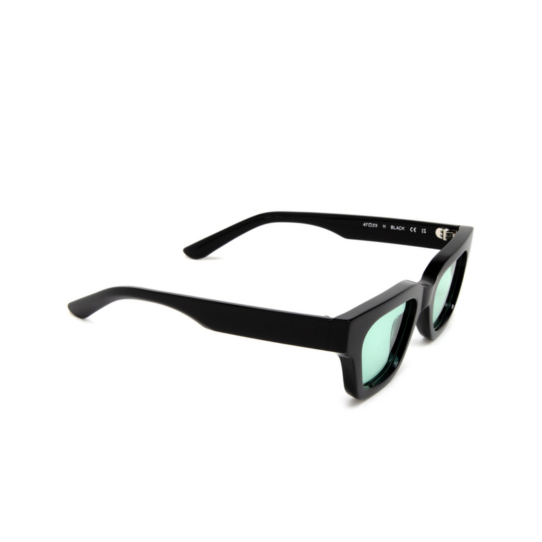 Chimi 11 Sunglasses BLACK - LAB TEAL GREEN solid black - 2/4