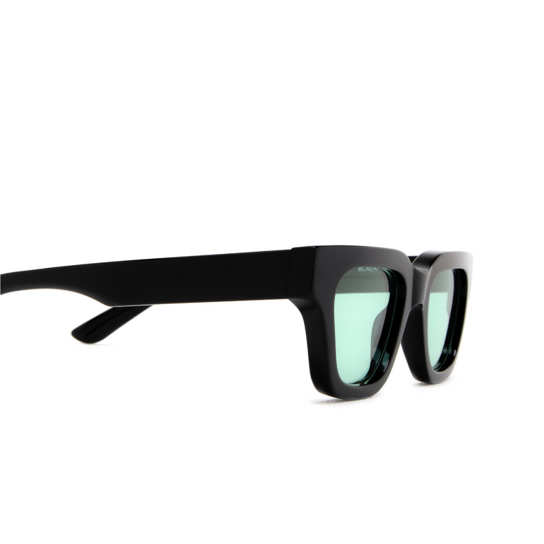 Chimi 11 Sunglasses BLACK - LAB TEAL GREEN solid black - 3/4