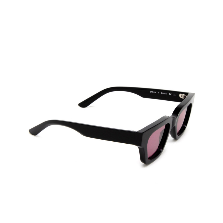 Chimi 11 Sunglasses BLACK - LAB WINE RED solid black - 2/4