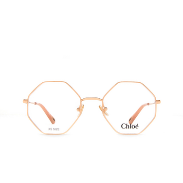 Chloé CH0022O irregular Eyeglasses 002 gold - front view