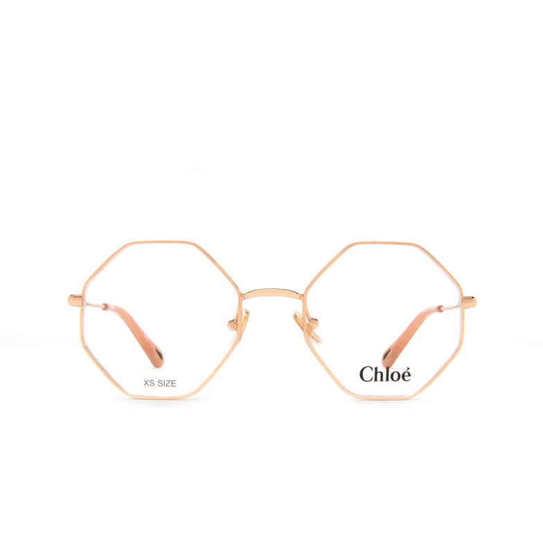 Chloé CH0022O round Eyeglasses 002 gold - 1/4