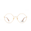 Chloé CH0022O round Eyeglasses 011 gold - product thumbnail 1/4