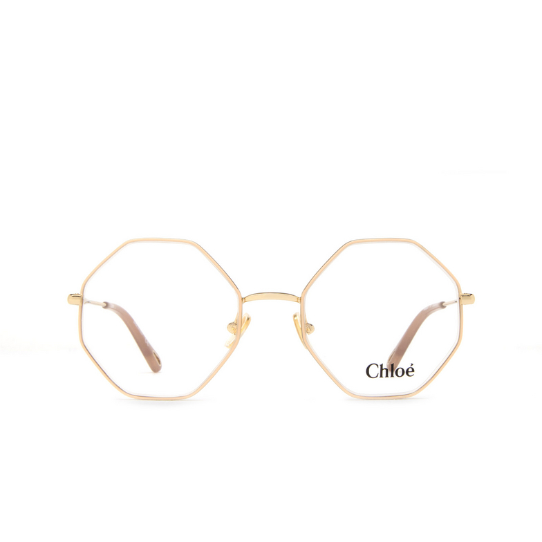 Chloé CH0022O round Eyeglasses 011 gold - 1/4