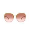 Chloé CH0031S rectangle Sunglasses 002 yellow - product thumbnail 1/5