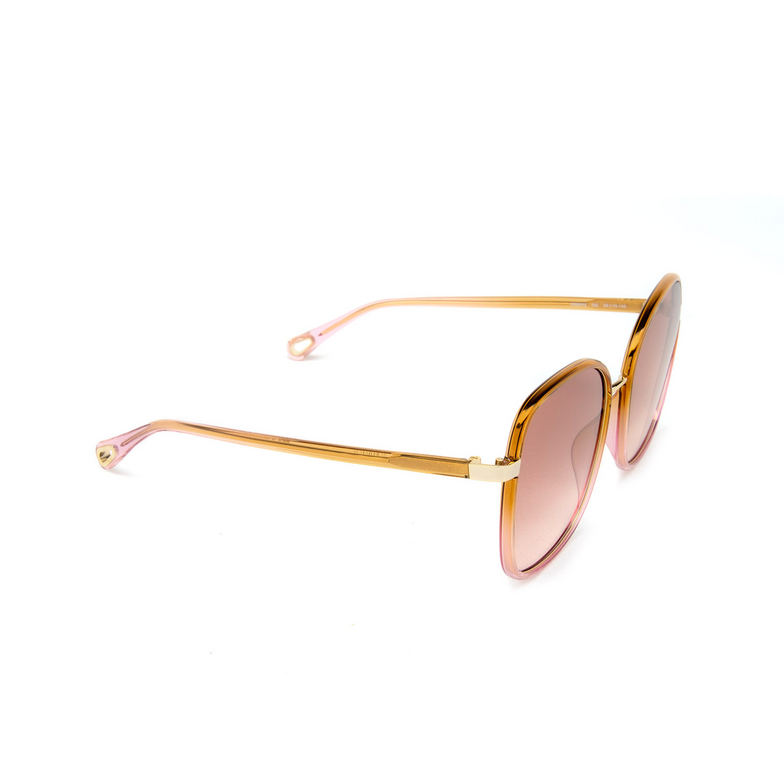 Chloé CH0031S rectangle Sunglasses 002 yellow - 2/5