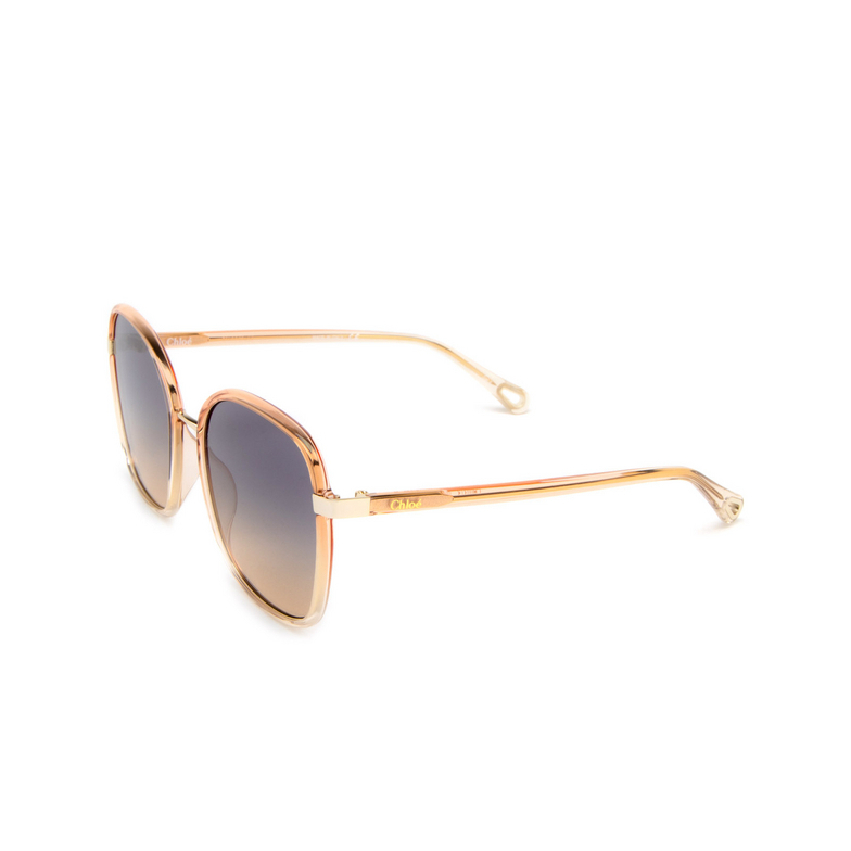 Chloé CH0031S rectangle Sunglasses 009 orange - 4/5
