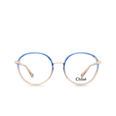 Occhiali da vista Chloé CH0033O rotondi 004 blue - frontale