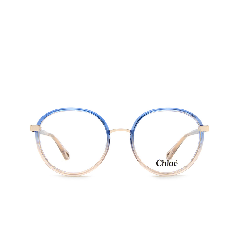 Chloé CH0033O round Eyeglasses 004 blue - 1/5