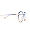 Occhiali da vista Chloé CH0033O rotondi 004 blue - anteprima prodotto 3/5
