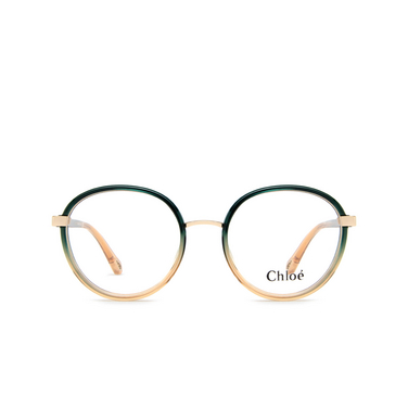 Chloé CH0033O round Eyeglasses 006 green - front view