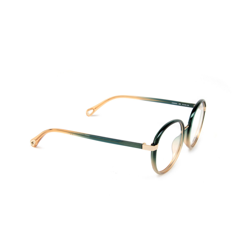 Chloé CH0033O round Eyeglasses 006 green - 2/5