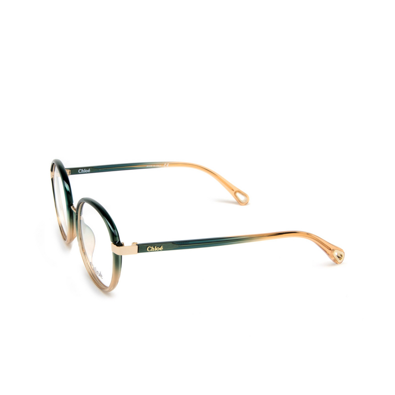 Chloé CH0033O round Eyeglasses 006 green - 4/5