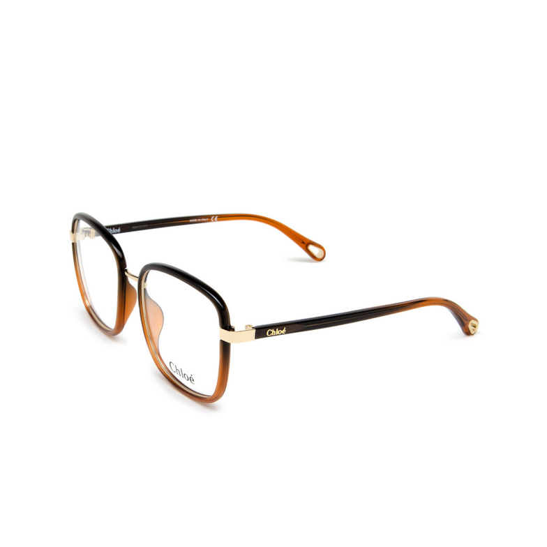 Chloé CH0034O rectangle Eyeglasses 009 black - 4/5