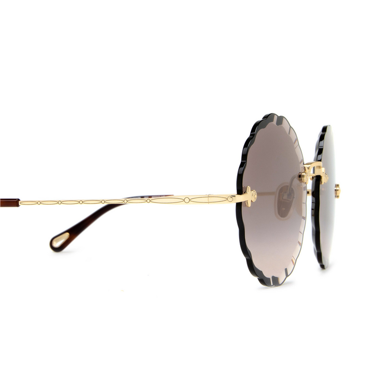 Chloé CH0047S round Sunglasses 001 gold - 3/5