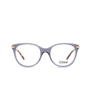 Occhiali da vista Chloé CH0058O cat-eye 004 blue - frontale
