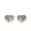 Chloé CH0071S irregular Sunglasses 002 gold - product thumbnail 1/6
