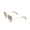 Chloé CH0071S irregular Sunglasses 002 gold - product thumbnail 4/6