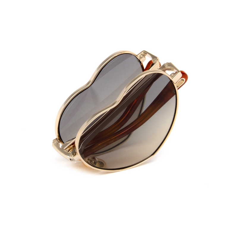 Chloé CH0071S irregular Sunglasses 002 gold - 5/6