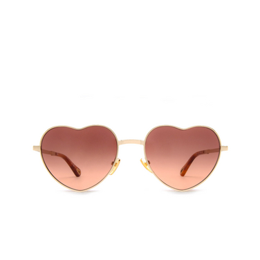 Chloé CH0071S irregular Sunglasses 003 gold - front view