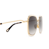 Chloé CH0077SK square Sunglasses 001 gold - product thumbnail 3/4