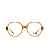 Chloé CH0083O round Eyeglasses 002 brown - product thumbnail 1/5