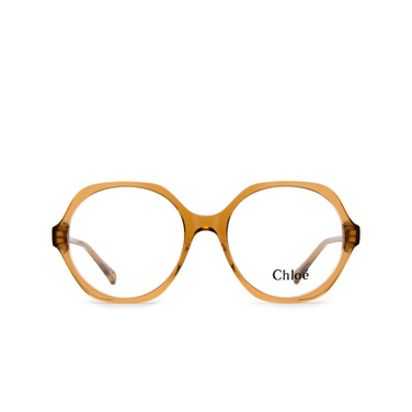 Lunettes de vue Chloé CH0083O 002 brown - Vue de face