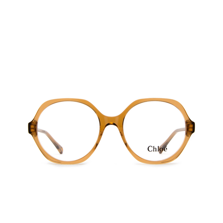 Chloé CH0083O round Eyeglasses 002 brown - 1/5