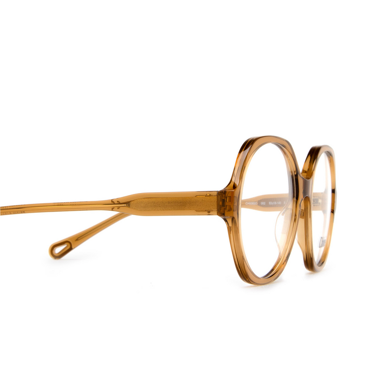Chloé CH0083O round Eyeglasses 002 brown - 3/5