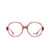 Chloé CH0083O round Eyeglasses 004 pink - product thumbnail 1/5