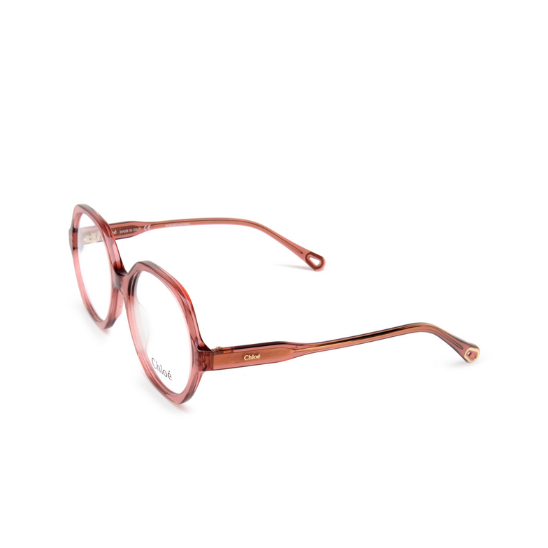 Chloé CH0083O round Eyeglasses 004 pink - 4/5