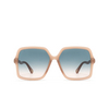 Chloé CH0086SA rectangle Sunglasses 003 nude - product thumbnail 1/4