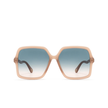 Chloé CH0086SA rectangle Sunglasses 003 nude - front view
